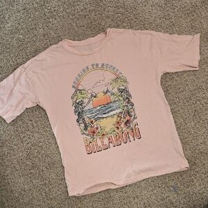 Billabong Peach Graphic Tee